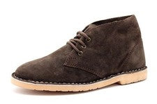 Pegasus Hombres UK 8 EU 42 Marrón Gamuza Cuero Con Cordones Botas Desierto Zapatos FREEPOST