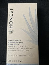 3 Suero Honest STAY HYDRATED Hialurónico + NMF, Hidratación Profunda, 1 fl oz LOTE DE 3