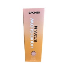 Iluminador SACHEU Beauty Liquid Glow Stay-N Long Wear — Tono 02 dorado albaricoque