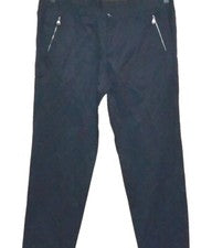 Pantalones informales Ores Quinto para hombre negros Italia talla US 38 EU 54 alterados para talla 40 42
