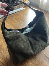 Bolso de Hombro Madewell the Mylie Loden Gamuza Nuevo con Etiquetas