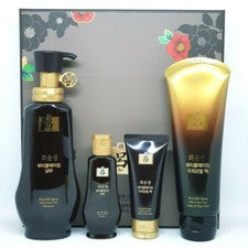 Amore Pacific Ryo Hwayoon Hermoso Envejecimiento Cuidado de la Pérdida del Cabello Champú y Paquete de Cabello Conjunto