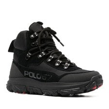 Zapatillas Hombre Polo Ralph Lauren Cuero Negro Casual 809879948001