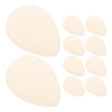 Juego de esponjas de maquillaje de silicona de 10 piezas cojín soplo belleza para mujer esponjas rostro