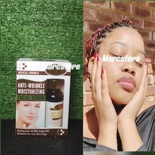 Suero facial hidratante antiarrugas 2 en 1 cuidado natural 30 ml 1,0 fl oz