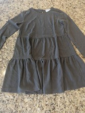Minivestido caqui para mujer de manga larga con capas talla US 8 Design de ASOS