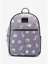 Mini mochila Loungefly Disney Villains Chibi Evil Lairs