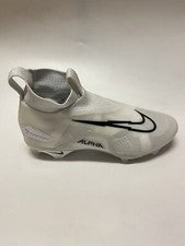 Botines de fútbol Nike Alpha Menace Elite 3 blancos CT6648-109 para hombre talla 10,5 EE. UU.