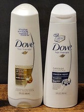 Champú acondicionador Dove con aceite nutritivo aceite nutritivo cuidado y soluciones de daños