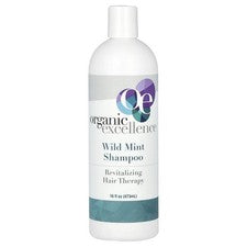 Champú revitalizante para terapia capilar, menta silvestre, 16 fl oz (473 ml)