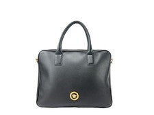 Maletín de cuero Versace Medusa bolso para portátil
