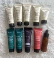 Lote De 10 Muestras Aveda Bumble N Bumble Minis Nuevo Champú Acondicionador Cuidado Del Cabello