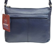 Bolso de hombro bandolera de cuero suave de diseñador para mujer