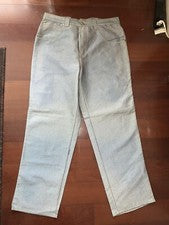 Pantalones holgados metálicos brillantes de colección Tuff para hombre Hip-Hop años 90 talla Moda 40 Y2K