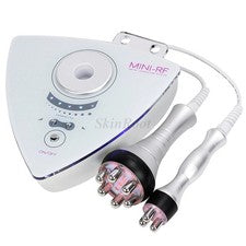 Mini dispositivo de belleza facial R-F herramienta de cuidado de la piel para el hogar masaje facial de ojos para el cui