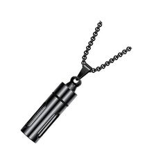 Perfume Bottle Pendant Vial Necklaces for Liquid Women's Man Scent