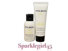 Champú de viaje Milbon Curl Care (1,7 oz) y juego de tratamiento (1,8 oz) ¡NUEVO! ¡FRESCO!