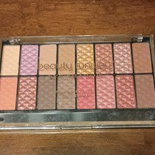 Paleta de sombras de ojos de Beauty Runway - Dorado, Rosa, Púrpura - Brillo - Polvo prensado...