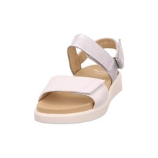 Sandalia Madeira para mujer ARA, blanca plateada, 7 UK