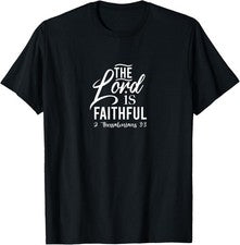 2 Tesalonicenses 3:3 - Para mujer y hombre, camiseta cristiana