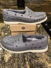 NUEVO Para Hombres Sperry Auténticos Originales Flotadores Acogedores Zapatos de Barco, Talla 10 VER NOTA