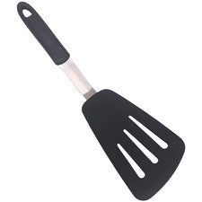 Espátula de Silicona para Volteador con Ranura Diseño 38 cm para Cocinar a Caliente