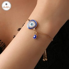Pulsera Mal de Ojo Collar Mujer Damas Oro Plata Anillo Dije Pulsera REGALO
