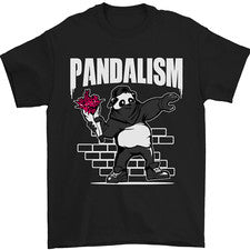 Camiseta para hombre Pandalism Banksy estilo arte callejero graffiti 100 % algodón
