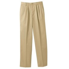 Pantalones de vestir para hombre Edwards Style #2670 color tostado talla: 48 longitud sin dobladillo