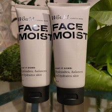 Crema hidratante facial hidratante facial marca Would A Barstool para hombre cuidado de la piel seca 3 oz