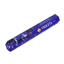 6 x Saco - Violeta Hexa - 20 Palitos de incienso por caja Total 120 Palitos de incienso