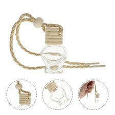 10 Pcs Essential Oil Pendant Car Aromatherapy Bottle Perfume Hanging Diffuser