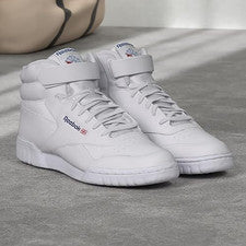 Zapato Deportivo Entrenamiento Reebok Ex-O-Fit Hi Hombre Blanco 100000108 Talla 11.5