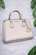 Bolso Michael Kors HOPE GRANDE Bolso de Cuero Rosa Rubor Polvo Nuevo con Etiquetas