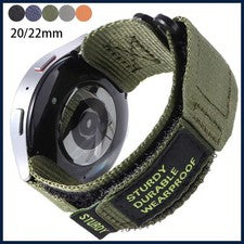 Correa de reloj de nailon universal de 20 mm 22 mm para hombre correa de reloj de liberación rápida