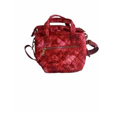 NUEVO CON ETIQUETAS INC Hobo Bolso de Mano Acolchado Para Mujer Salsa Rosa Bolsillos Bandolera Boho Hippie