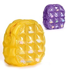 Mochila Inflable Burbuja Explosión Retro Rave Festivo Bopping Especias Niñas Bolsas