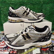 New Balance 1906R Blanco Metálico Dorado M1906RA Zapatos para Correr para Hombres Talla 6.5/8 W