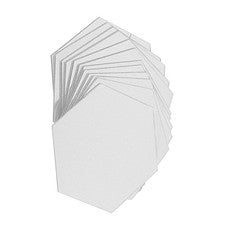 12 calcomanías de pared acrílicas hexagonales con espejo decoración de pared para el hogar 8x8 cm