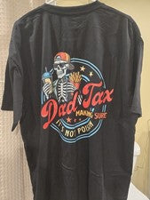 Camiseta XXL 100 % Algodón Dad Tax Gráfico