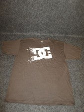 Camiseta Para Hombres Genuina DC Informal Moda Skate BMX MX S M L XL XXL Marrón DC64