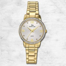 Girl Only GO Reloj De Pulsera Mujer mujer reloj de cuarzo Acero oro UGO695299