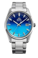 Reloj Orient Stretto RN-AC0R09L Azul Mecánico Automático Hombre LIMITADO Nuevo JAPÓN