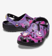 Zueco Crocs X Pokemon Clásico Gengar Nuevo Talla Hombres 9