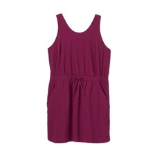 Vestido tejido elástico All in Motion para mujer (púrpura, XXL)