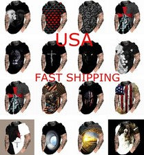 Sudadera con Capucha Camiseta Para Hombre Pullover Moda Manga Corta Ultra Suave Peso Ligero
