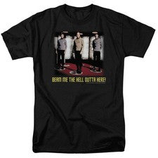 Camiseta unisex Star Trek Beam Me Out con licencia para adultos camiseta de ajuste regular SM-3X
