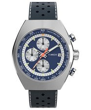 TIMEX Legacy TW2W93500 esfera azul reloj de cuarzo para hombre Japón nuevo