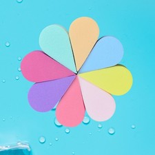 Juego de esponja facial de 8 piezas soplo natural para el cuidado de la piel para una limpieza suave