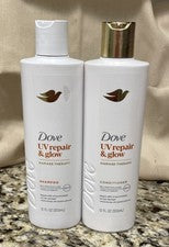 Champú y acondicionador Dove UV Repair & Glow Damage Therapy 12 fl. Oz.